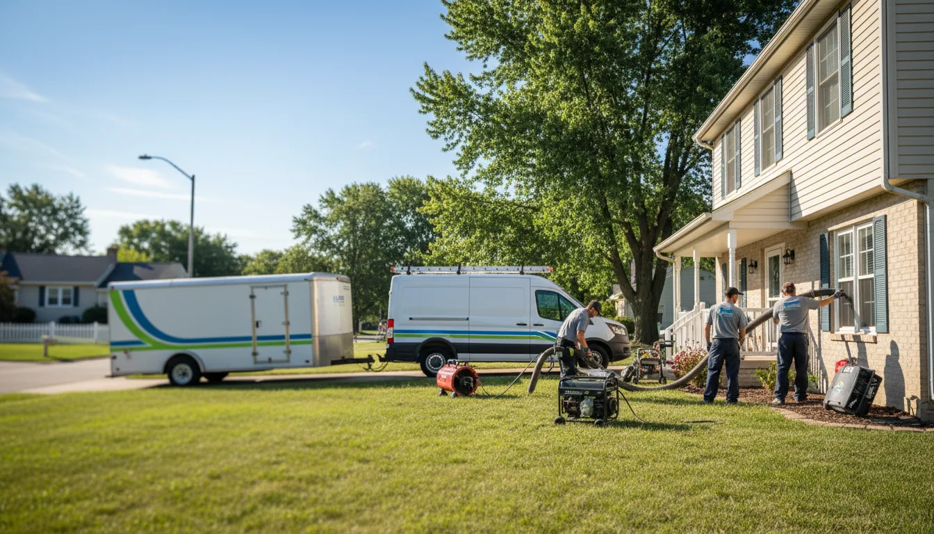 Flooded Basement Restoration And Cleanup With Repair in Springfield Center, NY near me